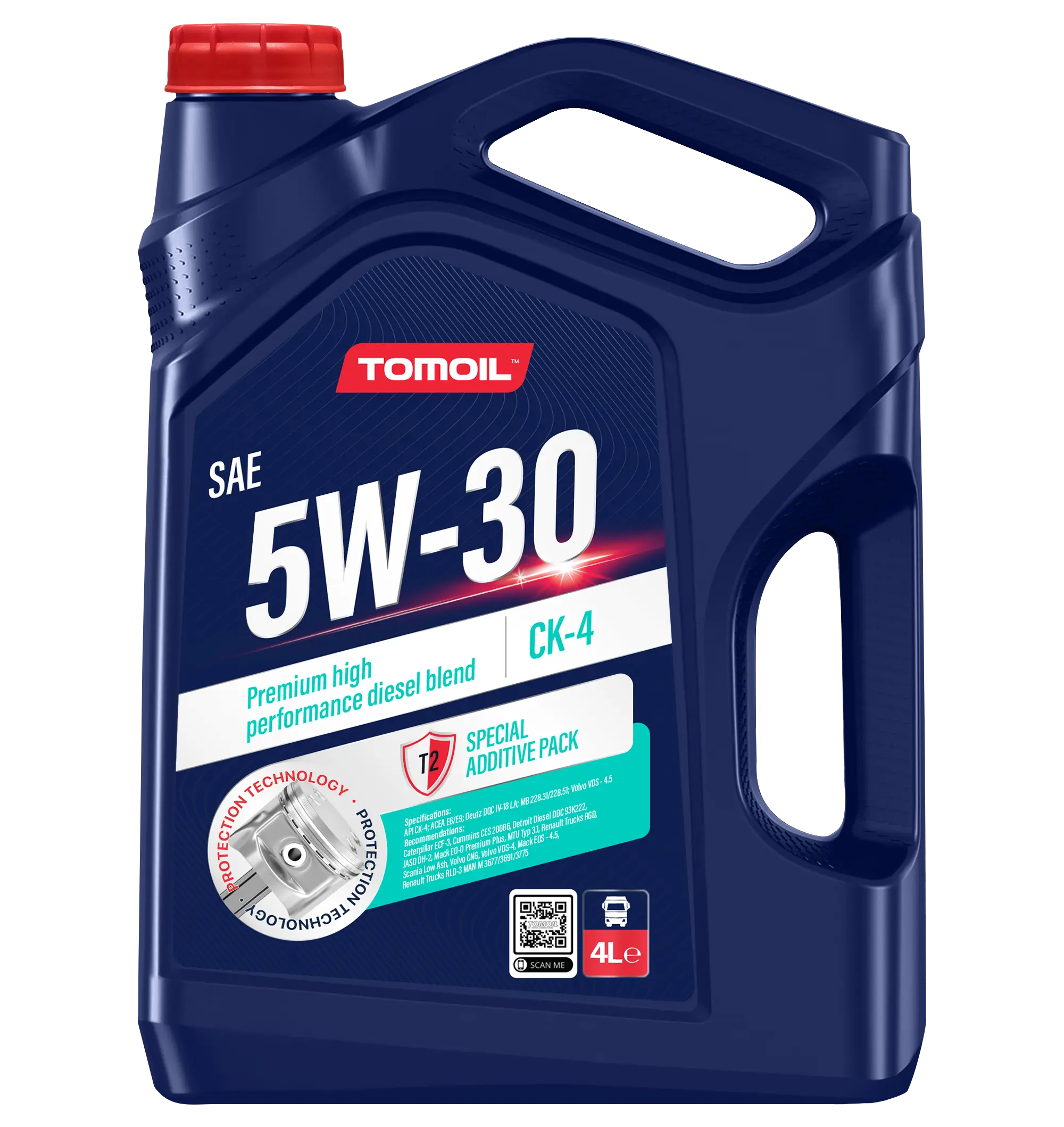 TOMOIL Engine Oil 5W-30 Receives Volvo VDS-4.5 Approval