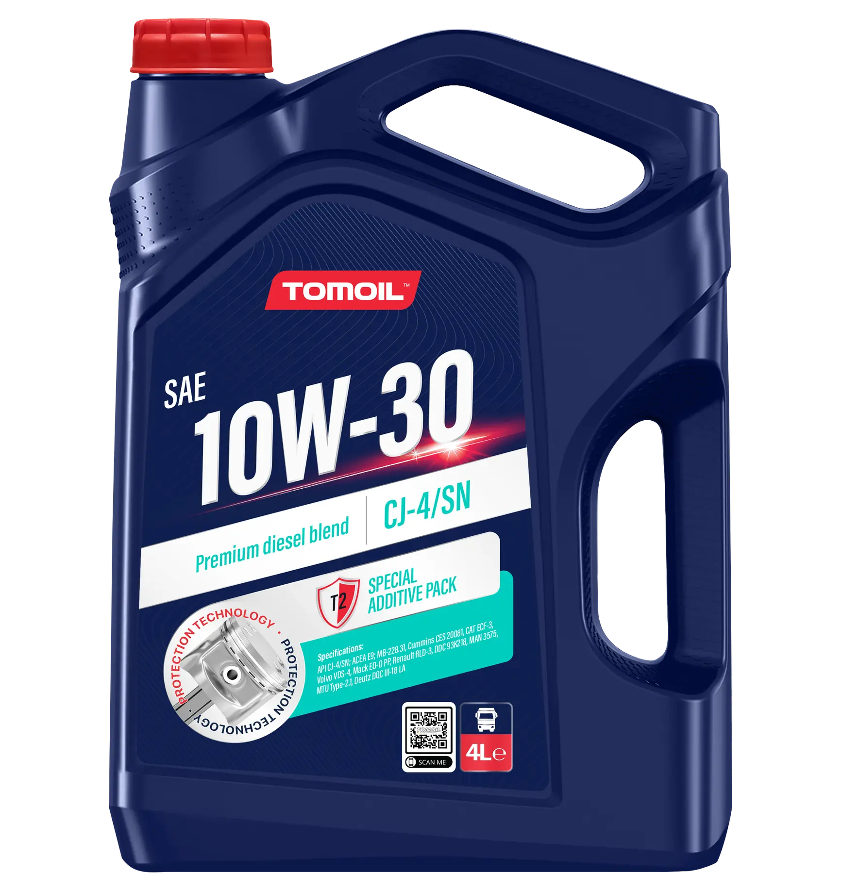 Tomoil® Engine Oil 10W-30 CJ-4/SN
