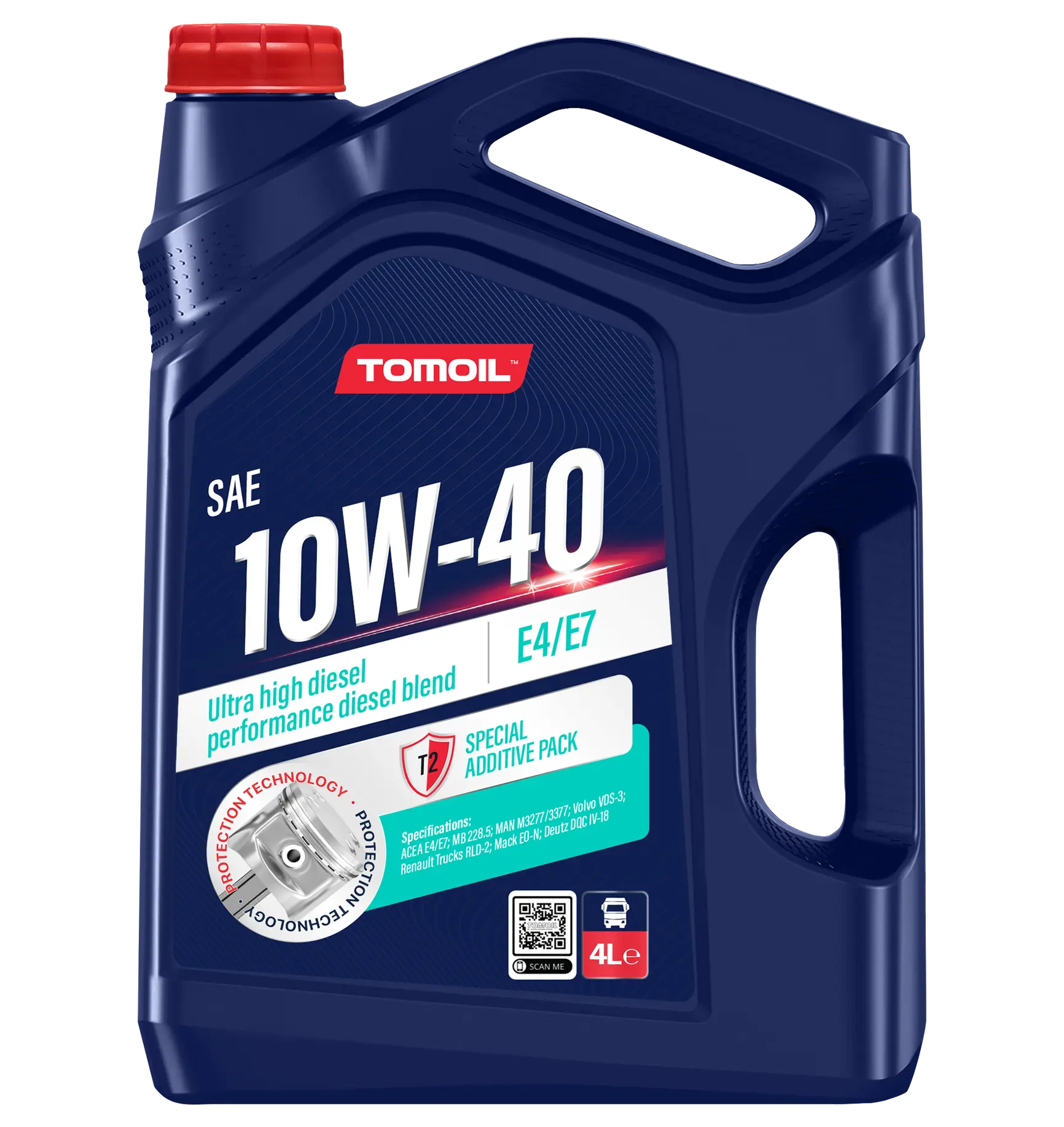 Tomoil® Engine Oil 10W-40 E4/E7