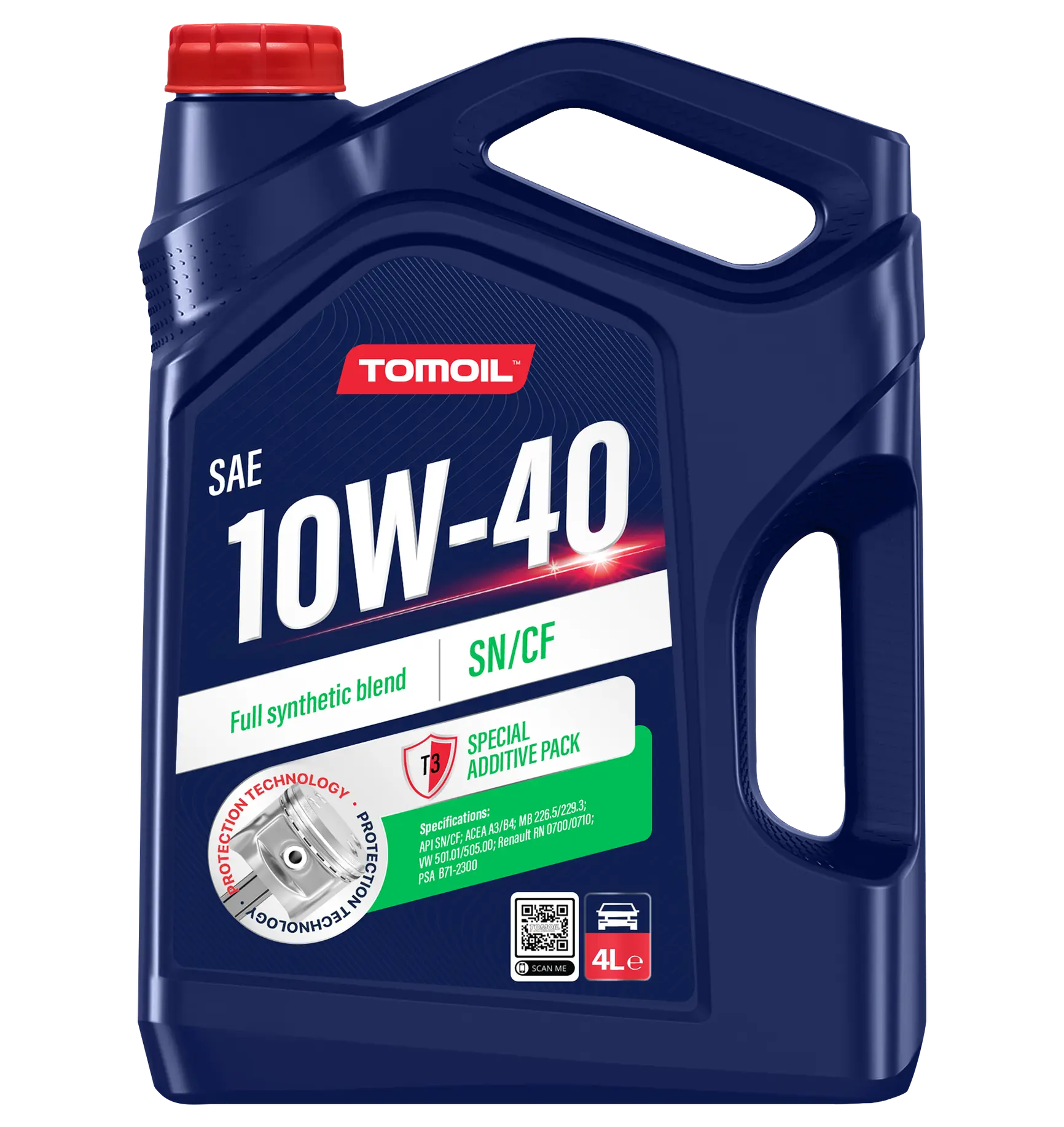Tomoil® Engine Oil 10W-40 SN/CF