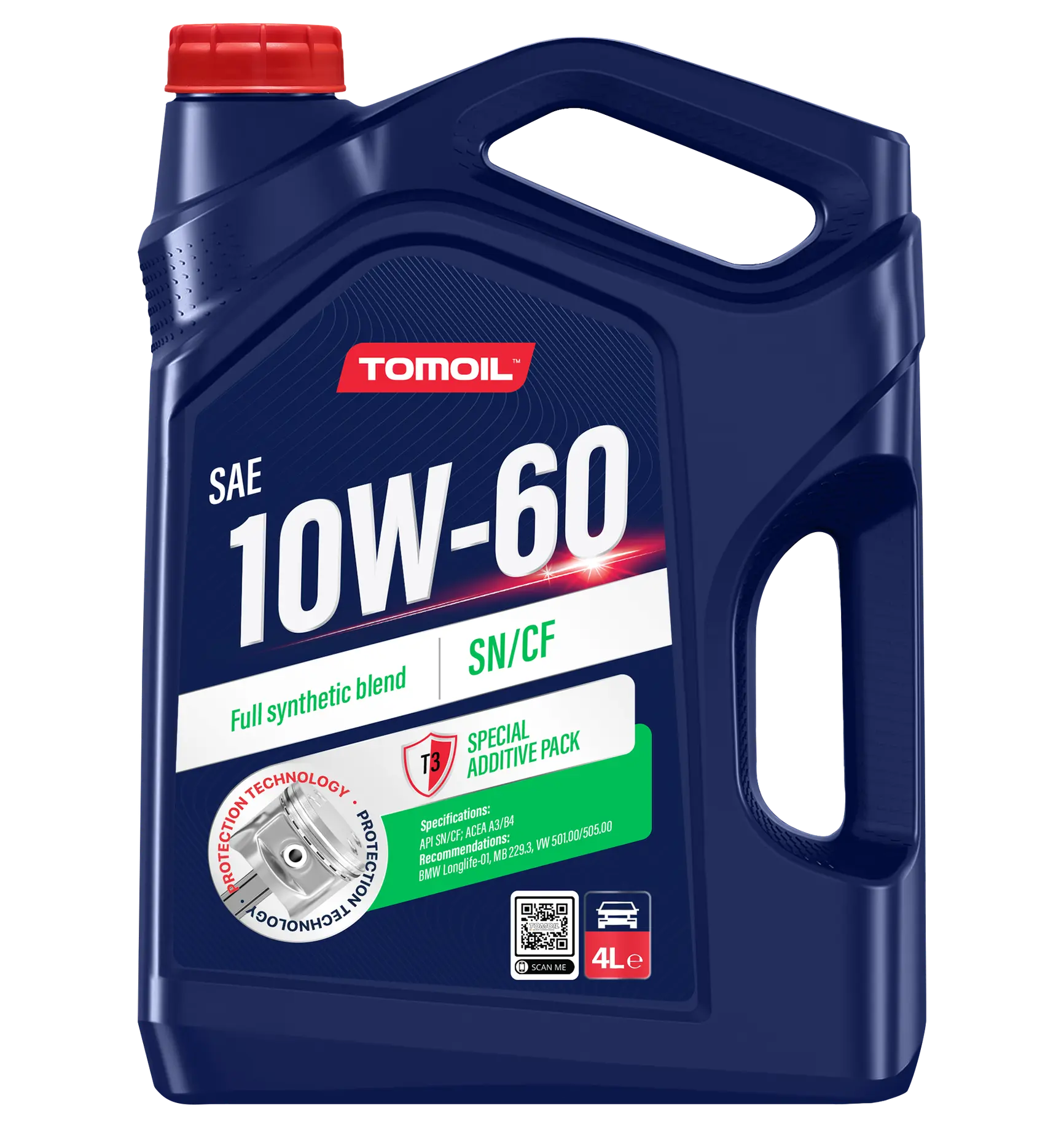 Tomoil® Engine Oil 10W-60 SN/CF
