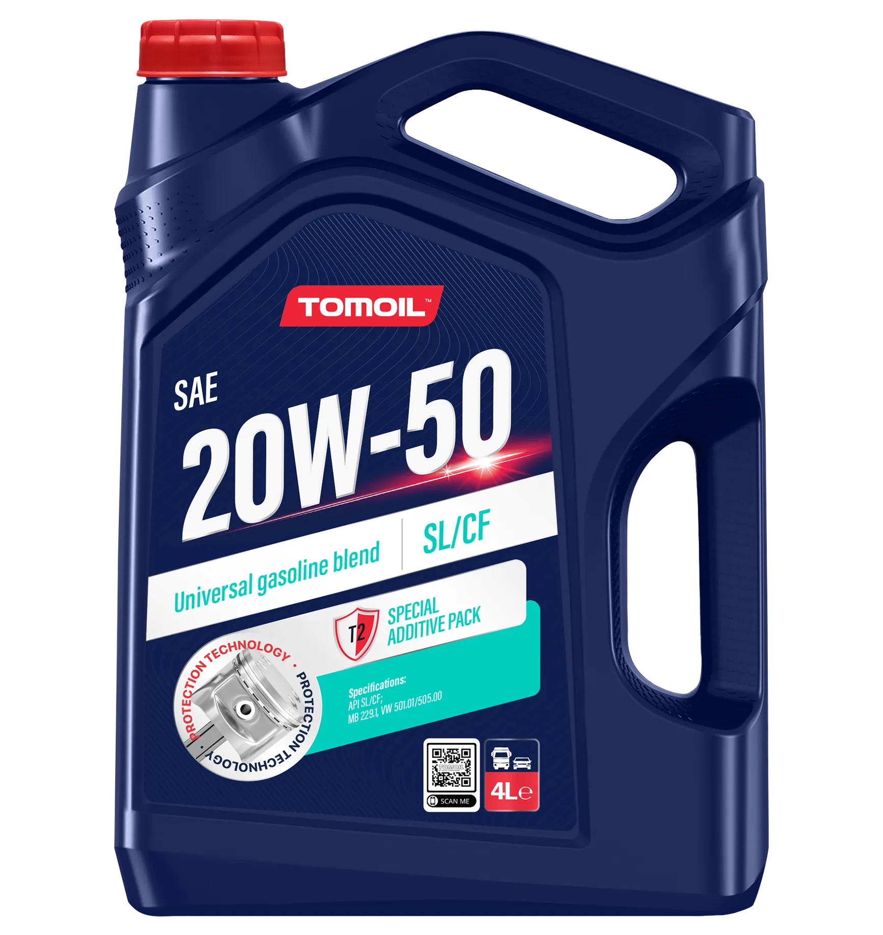 Tomoil® Engine Oil 20W-50 SL/CF