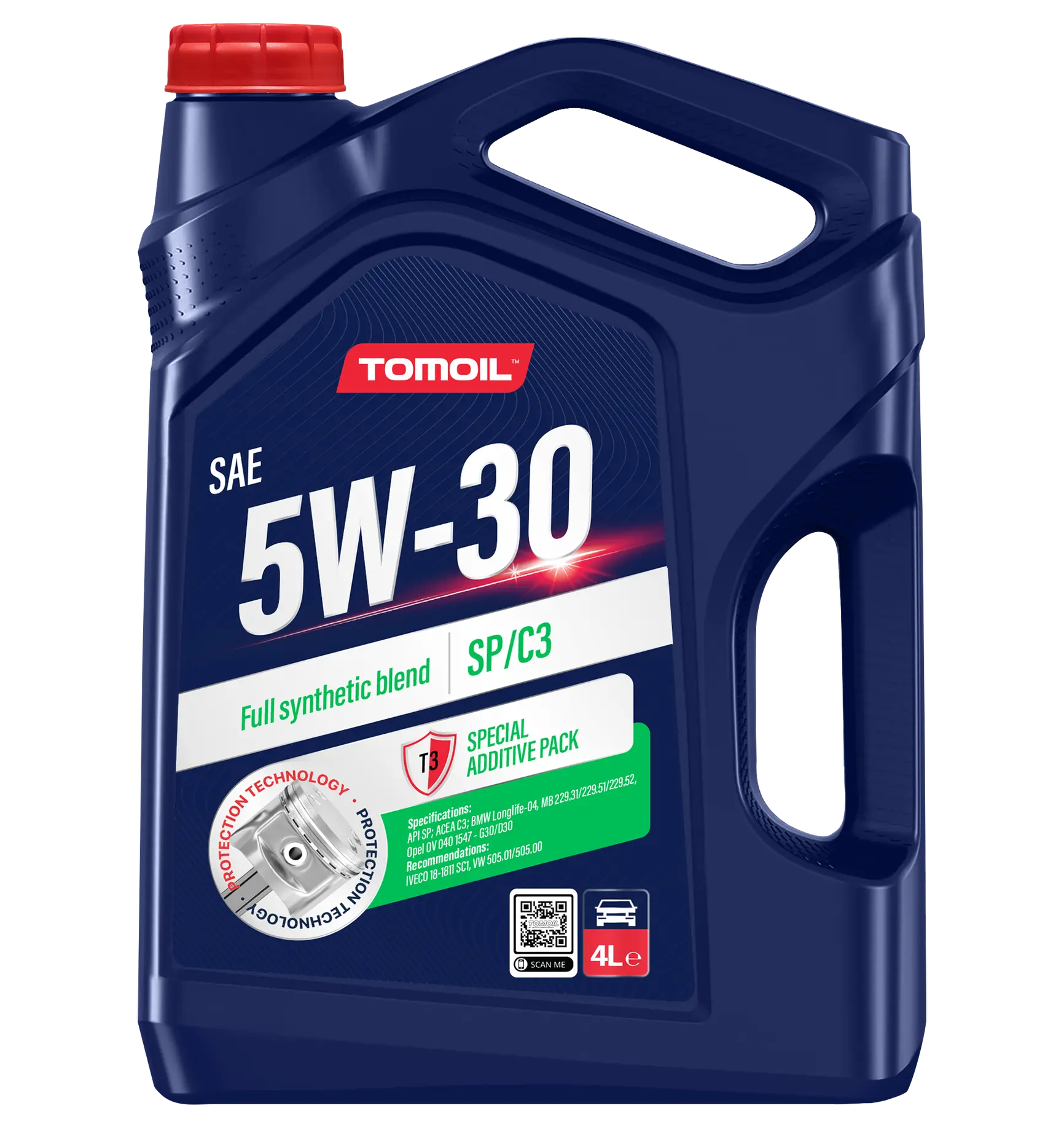 Tomoil® Engine Oil 5W-30  SP/C3