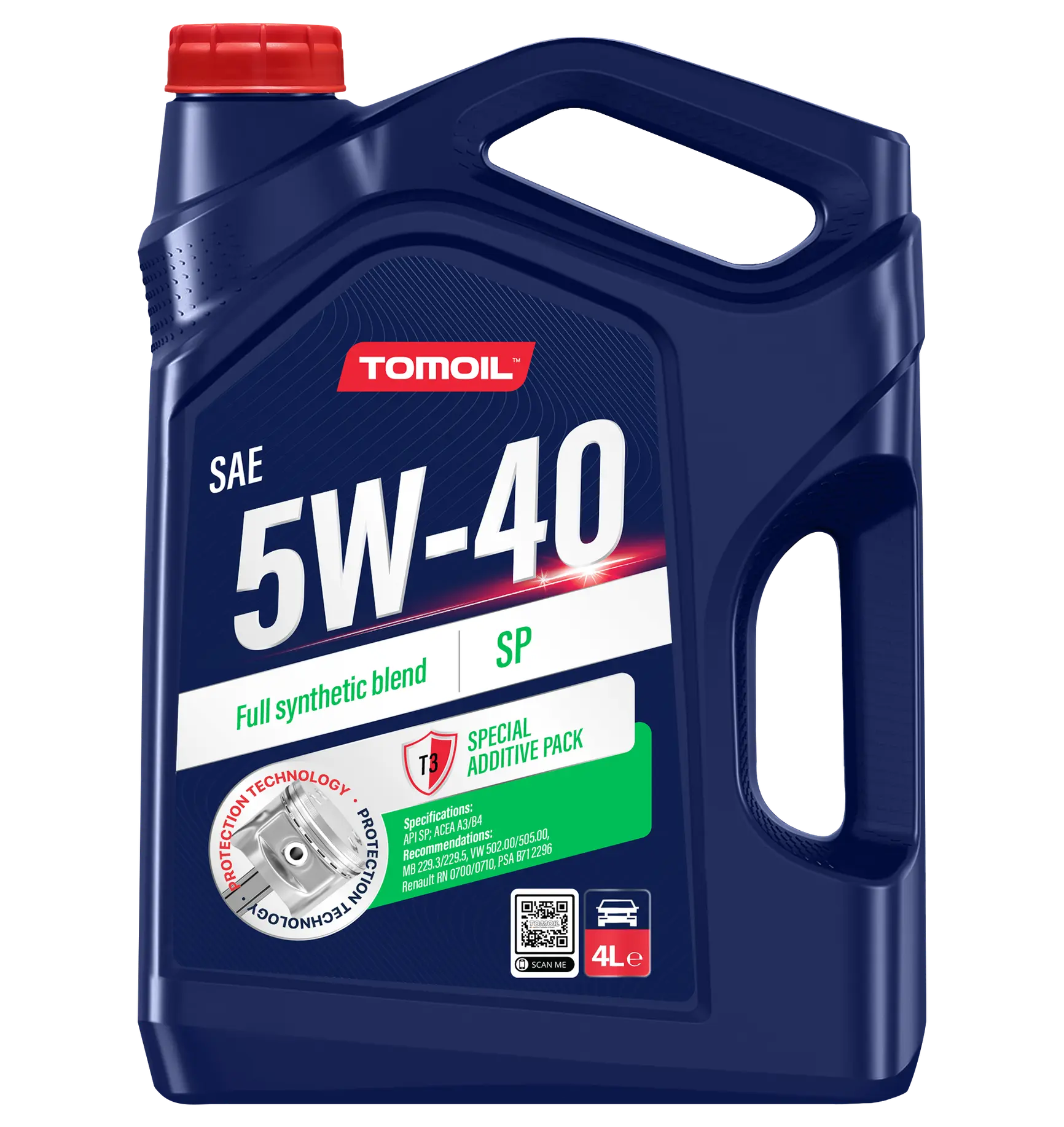 Tomoil® Engine Oil 5W-40 SP