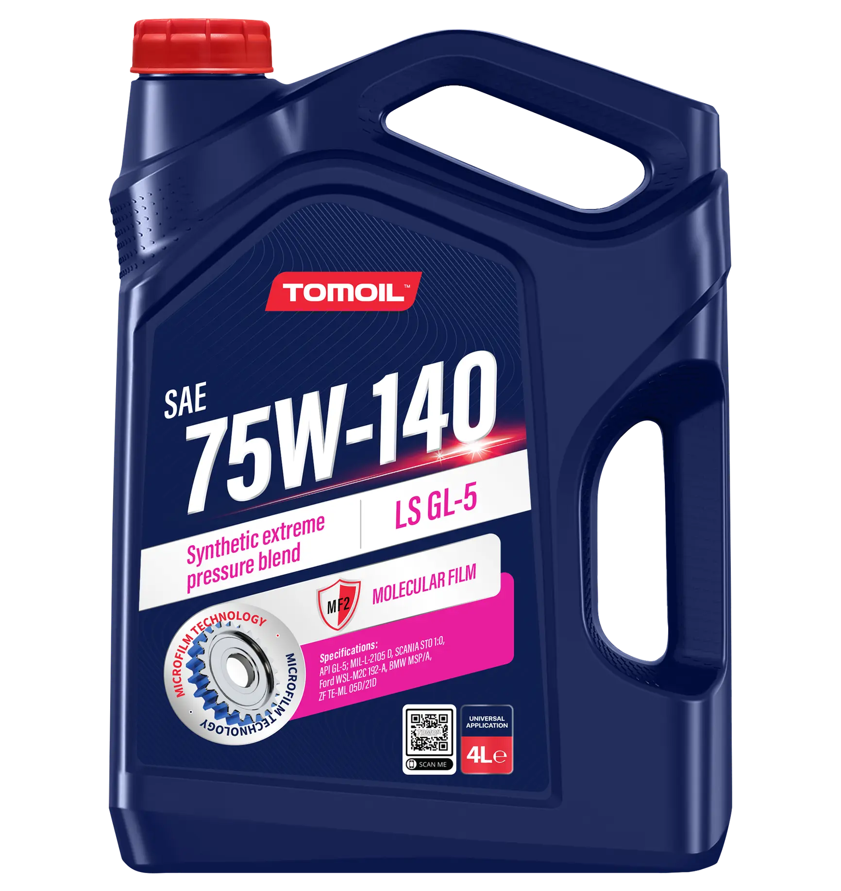 Tomoil® Transmission Oil 75W-140 LS GL-5