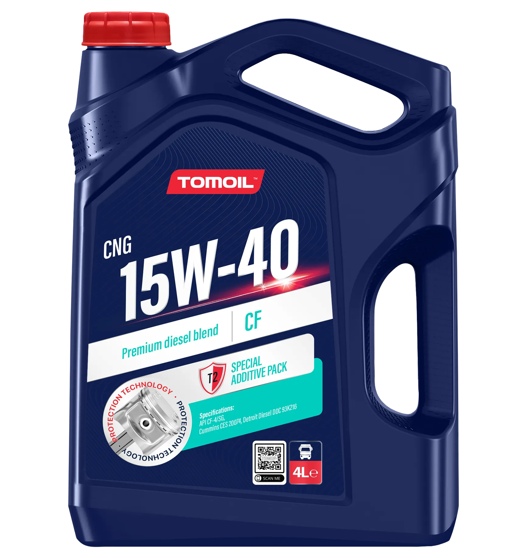 Tomoil® Engine Oil CNG 15W-40