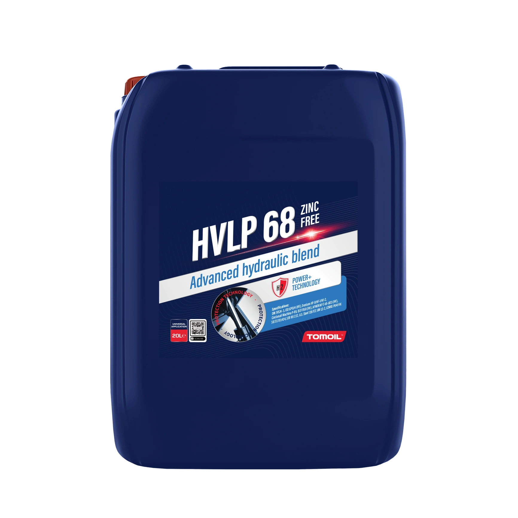 Tomoil® Hydraulic Oil HVLP 68 Zinc Free