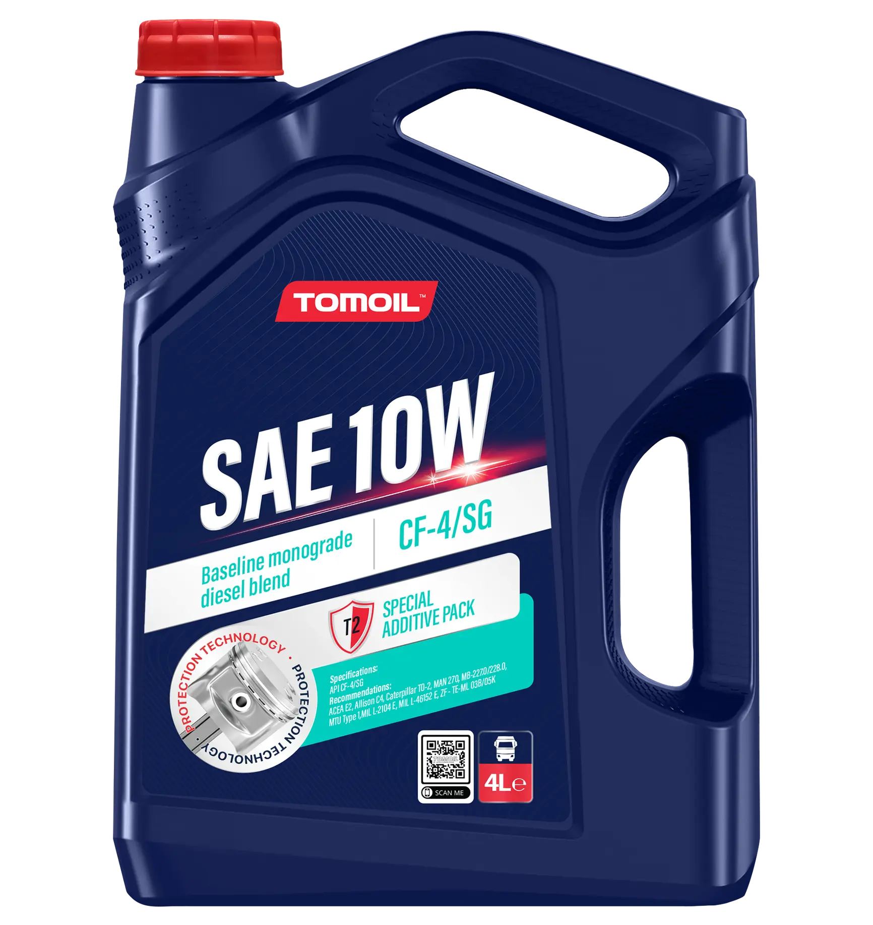 Tomoil® Engine Oil SAE 10W CF-4/SG