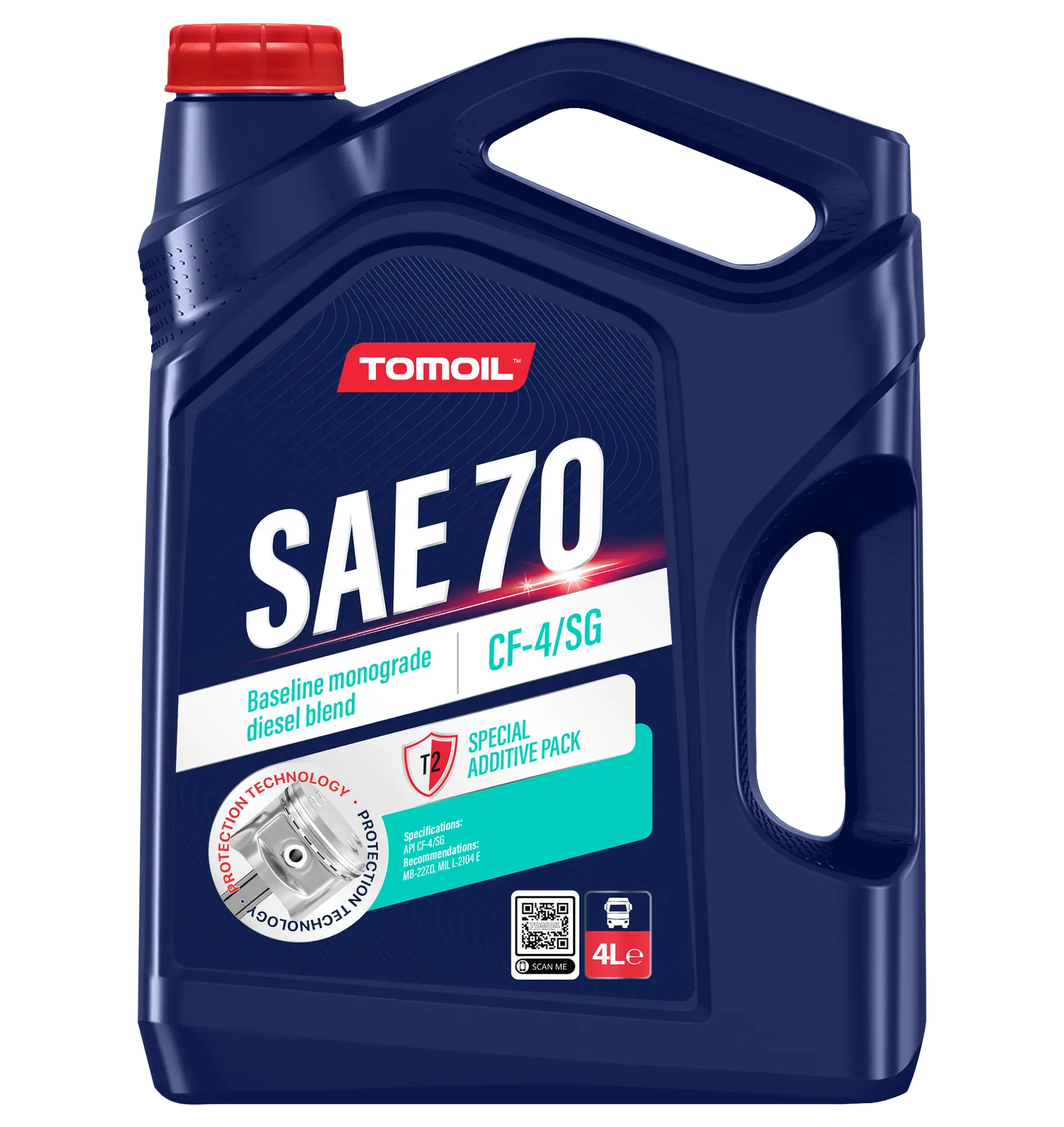 Tomoil® Engine Oil SAE 70 CF-4/SG